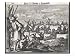 The Portuguese Watch the Antics of the Crazed (Possibly Drug-Induced) Native Brazilians Giclee Poster Print by Theodor de Bry, 56x42