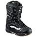 The Mantra by Vans is a value-packed performance boot with a classic skate-inspired look and feel for those riders seeking a comfortable, forgiving and versatile boot.Features:+ Stainless Steel Double-Posted Lace Hooks+ Pleasure Cuff+ Internal Web Harness and OTW Lace Look+ Flex Rating: 2