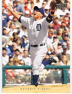 2008 Upper Deck 266 Brandon Inge Detroit Tigers ( Baseball Cards)