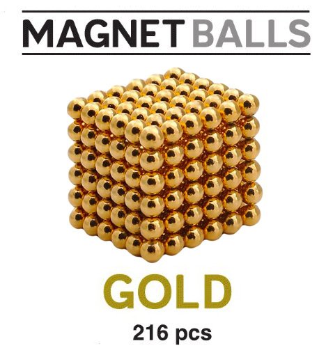Magnet Balls Gold Edition – Magnetic Earth Magnet Puzzle in Collector’s Tin
