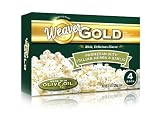 Weaver Gold Parmesan with Italian Herbs & Garlic Made with Olive Oil, Microwaveable Popcorn, 12 / 4-packs (48 total microwave packs)