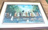 Ted Ellis Wade in the Water II Art Print Framed Signed Limited Edition