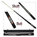 Trademark White Wolf Billiard Pool Cue with Case Pool Stick