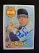 Lee Elia Chicago Cubs #312 1969 Topps Autographed Baseball Card