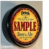Personalized Custom Your Name Beer Ale Brewery Tavern Bar Room LIGHTED Wall Sign