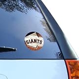 San Francisco Giants 4.5 Team Logo Round Vinyl Decal