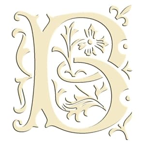 Set of 6 Monogram Embroidered Guest Towel - B