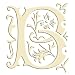 Set of 6 Monogram Embroidered Guest Towel - B