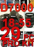 Nikon D7000 29 Piece Pro Kit with Nikon AF-S DX NIKKOR 18-55mm f/3.5-5.6G VR ,5 Years Extended warranty # Pro Hard System Case # 3 Piece Lens Cleaning Kit # Card case Holds 3 cards # High speed card reader # Table top Tripod # LCD protector # 16GB high speed card # 3 piece Filter kit # Rainsleeve # Soft case # Professional full size Tripod # 0.45 X professional high Definition wide Angle Lens # Deluxe Camera Bag # Nikon Software Suite # 2X Converter # Cap Kippers # Professional Camera Backpack # Lens Hood # Wide Strap # External Flash # Digital 4 Piece Macro KIT # Remote Shutter Release # 6 Ft Mini HDMI Cable