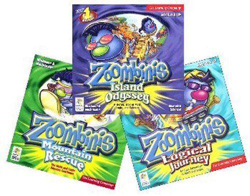Zoombinis 3 Game Pack - Island Odyssey, Logical Journey, Mountain Rescue