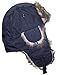SNUGLIFE Russian/Aviator Soft Nylon Winter Hat (One Size) - Black