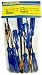 Eazypower 82784 8-Piece Spring Clip Screwdrivers Set Includes Slotted and Phillips Tips