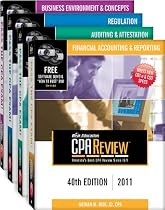 Bisk CPA Review: 4-Volume Set - 40th Edition 2011 (Comprehensive CPA Exam Review 4-Volume Set) bisk cpa review