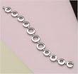 J-Steel by Fyn Studios Stainless-Steel Open Link Mirror and Satin Finish Bracelet JSF-843332001730