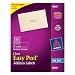 Avery Easy Peel Address Labels for Inkjet Printers, 1 x 2.625 Inches, Clear, Pack of 750 (08660)