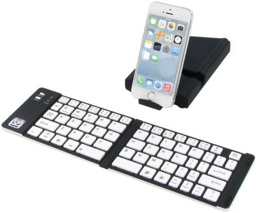 IWERKZ 44652BW Universal Foldable Bluetooth(R) Keyboard (Black)
