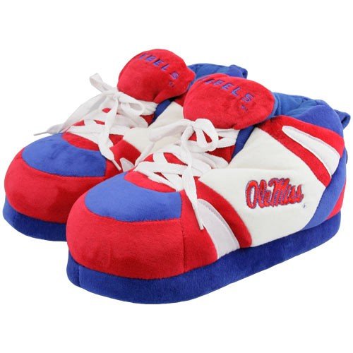 Mississippi Rebels Unisex Cardinal Sneaker Slippers