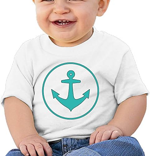 Huma Anchor Symbol Kid Soft Tee White 24 Months