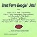Brett Favre Boogie! Jets! - Sing Along Mix