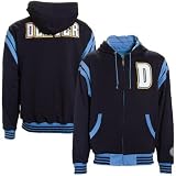 Denver Nuggets Navy Blue-Light Blue Thompson Full Zip Reversible Hoody Sweatshirt