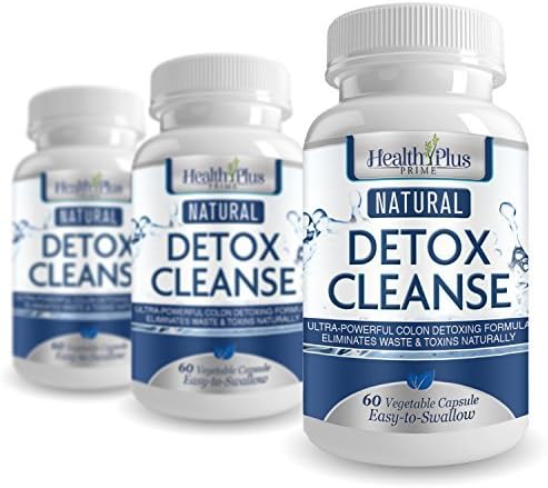 Detox Cleanse Safe and All Natural, Perfect Blend For Cleansing and Detoxifying, Great To Flush Toxins, Impurities, and Waste The All Natural Way (Pack of 3)