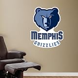 NBA Memphis Grizzlies Logo Vinyl Wall Graphic Decal Sticker Poster
