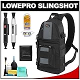Lowepro Slingshot 102 AW Digital SLR Camera Backpack Case (Black) + Accesso ....