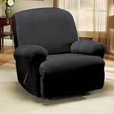Stretch Pearson Recliner Slipcover - Ebony
