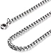 Jstyle Jewelry Mens Womens Stainless Steel Chain Necklace Rolo Cable Link 24 Inch