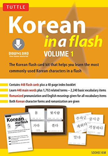 korean in a flash kit volume 1 downloadable audio included in a flash tuttle