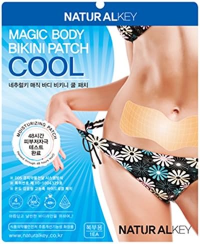 [Natural Key-Patch Fetch] Magic Body Bikini Patch COOL 1BOX (5 PATCHES)