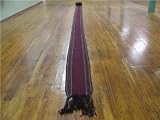 1'1 x 51'8 Red Persian Hand Knotted Wool Balouch Runner Rug