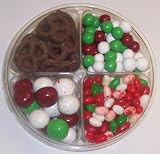 Scott's Cakes 4-Pack Christmas Mix Jelly Beans, Dutch Mints, Christmas Malt Balls, & Dark Pretzels