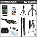 Complete Accessory Kit For Fuji Fujifilm Finepix S8200, S8300, S8400, S8500 S6700, S6800, S6900, S4600, S4700, S4800 Includes 4 AA High Capacity Rechargeable NIMH Batteries + AC/DC Rapid Charger + Case + Mini HDMI Cable + 57