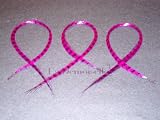 3 Hot Pink Synthetic Faux Feather Hair Extensions 15" with Bonded Tips