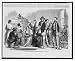 Historic Print (L): Alabamians receiving rations / sketched by A.R. Waud.