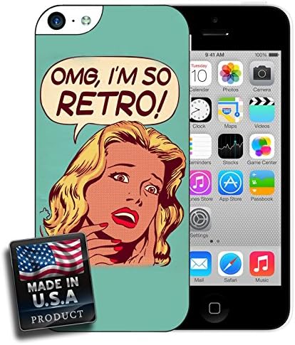 Retro Cartoon Pop Art Vintage iPhone 5c Hard Case