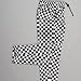 Black & White Check Chef's Trousers - XL 42
