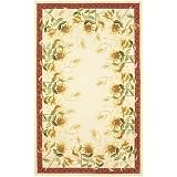 828 Area Rugs: Accents CCL4251-01 Sunflowers Rug: 8'X10' Rectangle by 828 Trading Rugs