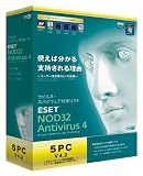 ESET NOD32アンチウイルス V4.2 5PC