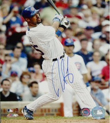Derrek Lee Chicago Cubs Autographed 16x20 Photo