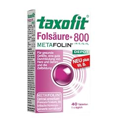 Taxofit Fols�ure plus Metafolin Tabletten, 40 St�ck, 1er Pack