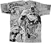 Superman Eternal Hero All Over Print Silver Gray Adult T-shirt Tee