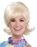Groovy Mom Blonde Wig - Adult Std.