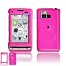 Honey Hot Pink Protex Snap-On Cover Hard Case Cell Phone Protector for LG Dare VX-9700 VX9700