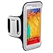 Samsung Galaxy Note 3 Shocksock Reflective Sports Armband - Black