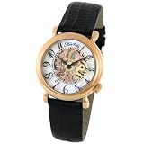 Stuhrling Original Ladies Lifestyle 'Wall Street' Skeleton Automatic Watch #108.12457
