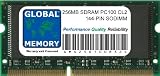 256mb Pc100 144 pin Sdram Sodimm Memory For Laptops
