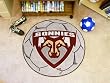 Saint Bonaventure Bonnies 29" Round Soccer Ball Floor Mat (Rug)