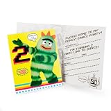 Yo Gabba! 2nd Invitations (8) Party Supplies